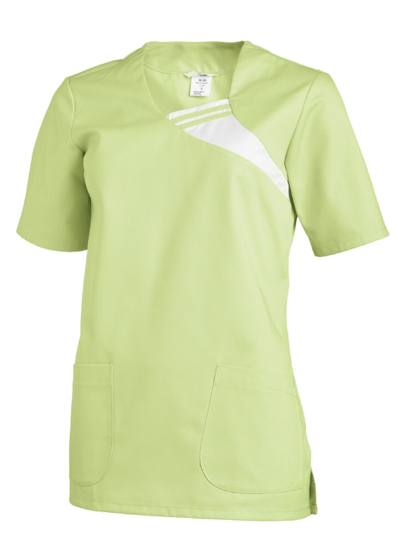 Schlupfkasack  · Ausschnitt mit kontrastfarbigem Einsatz