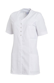 Kasack aus Piqué-Gewebe aus TENCEL Lyocellfasern in Seitenpassen