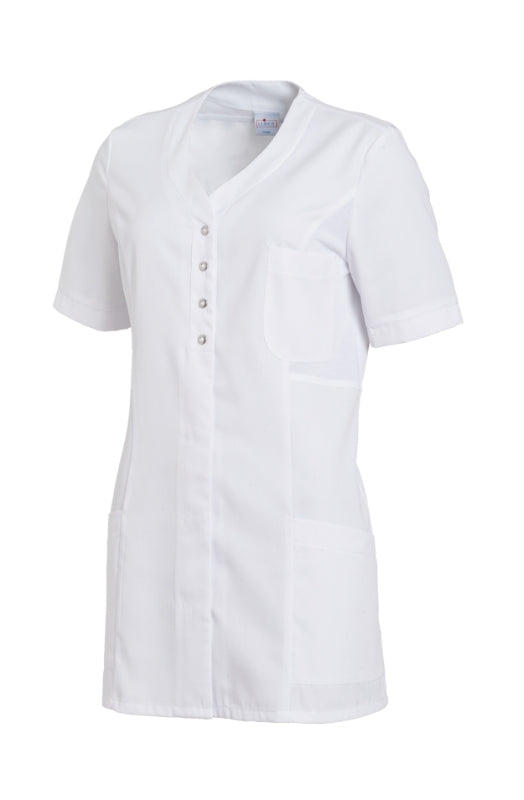 Kasack aus Piqué-Gewebe aus TENCEL Lyocellfasern in Seitenpassen