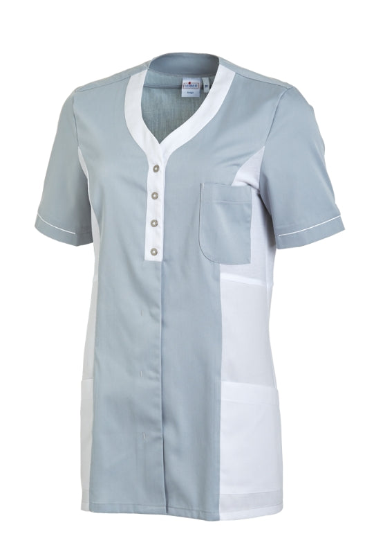 Kasack aus Piqué-Gewebe aus TENCEL Lyocellfasern in Seitenpassen