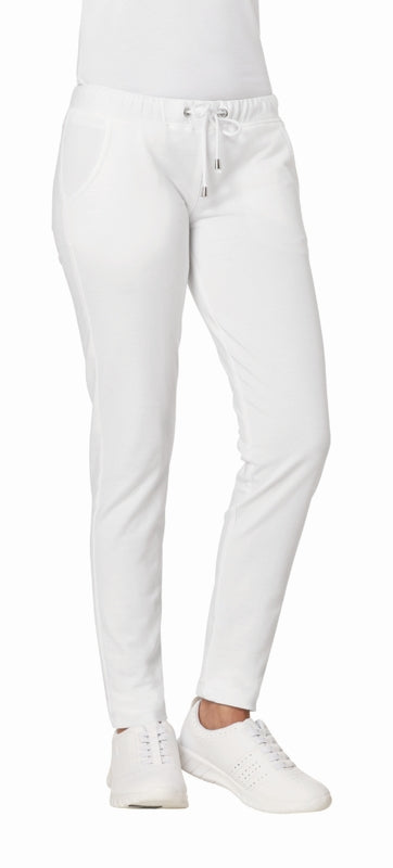 Damenhose marine&weiß