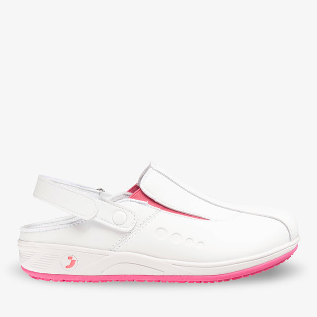 CARINNE-Clog mit verstellbarem Klettverschluss