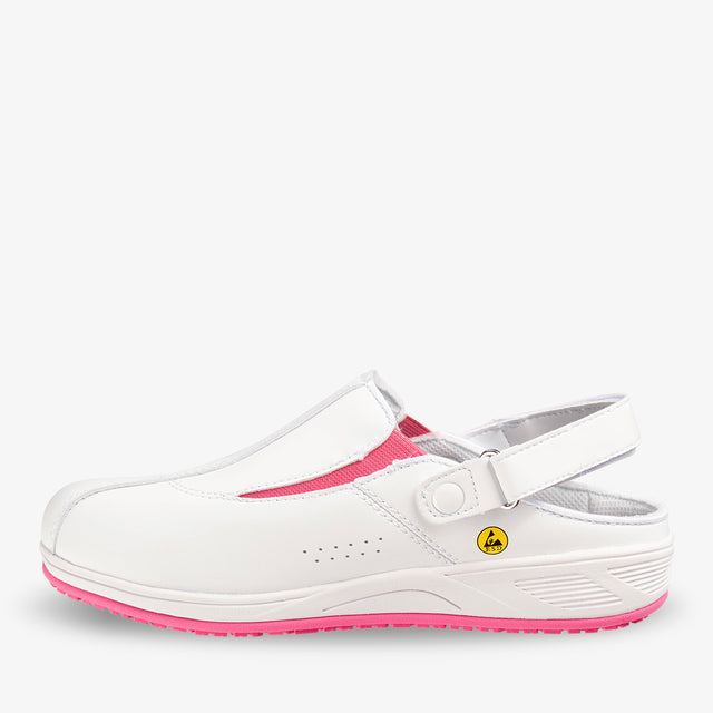 CARINNE-Clog mit verstellbarem Klettverschluss