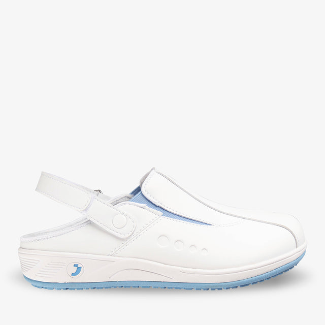 CARINNE-Clog mit verstellbarem Klettverschluss