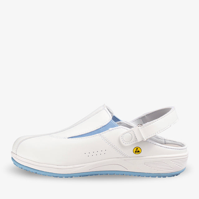 CARINNE-Clog mit verstellbarem Klettverschluss