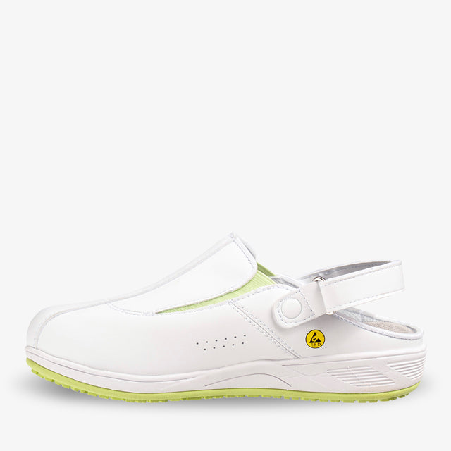 CARINNE-Clog mit verstellbarem Klettverschluss