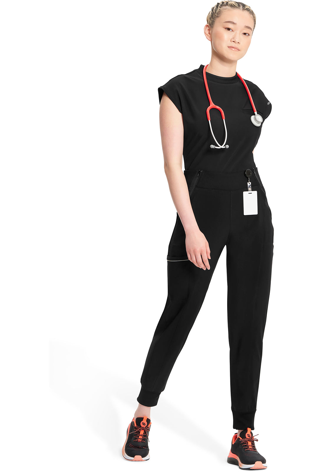 Damen Jogger mit mittlerer Leibhöhe