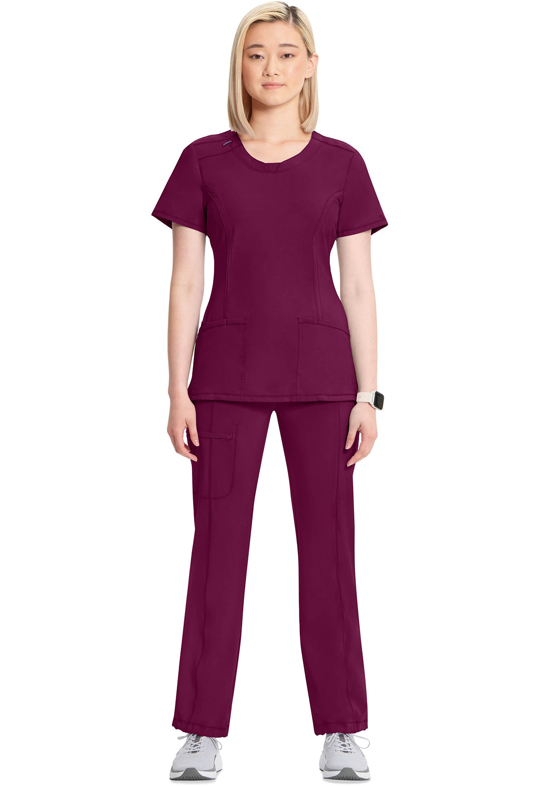 Damenkasack Rundhalsausschnitt Cherokee Infinity Line