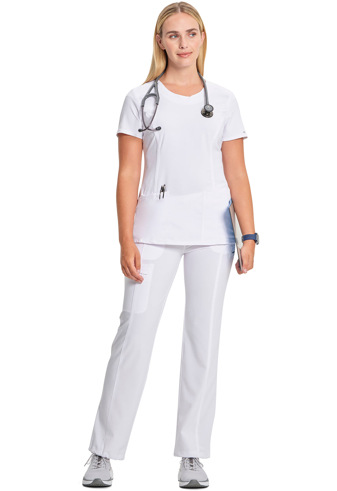 Damenkasack Rundhalsausschnitt Cherokee Infinity Line