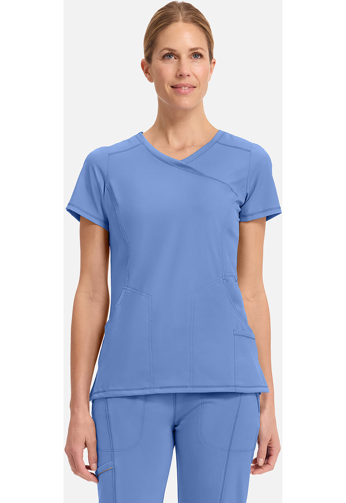 Damenkasack in Wickeloptik