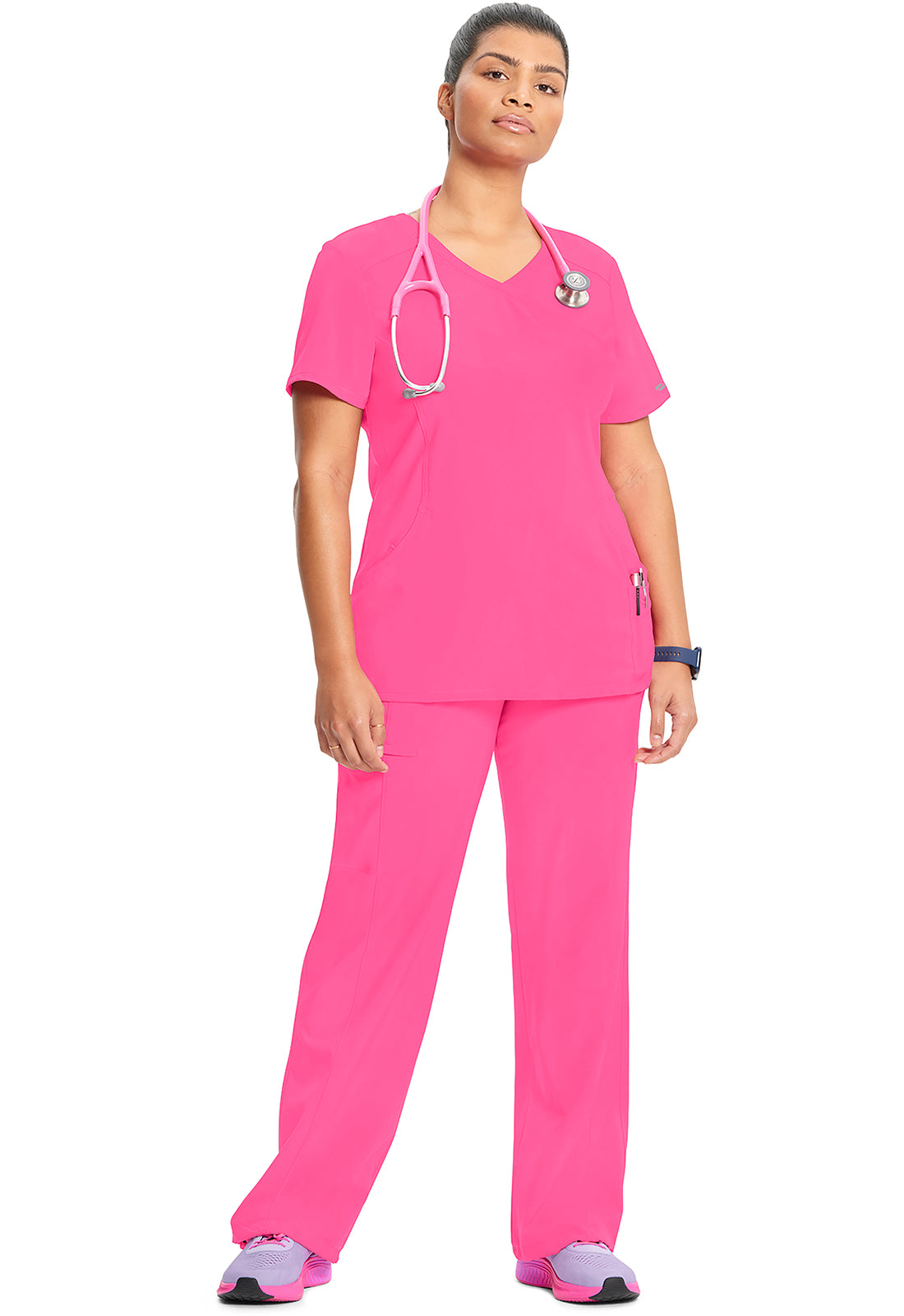 Damenkasack in Wickeloptik