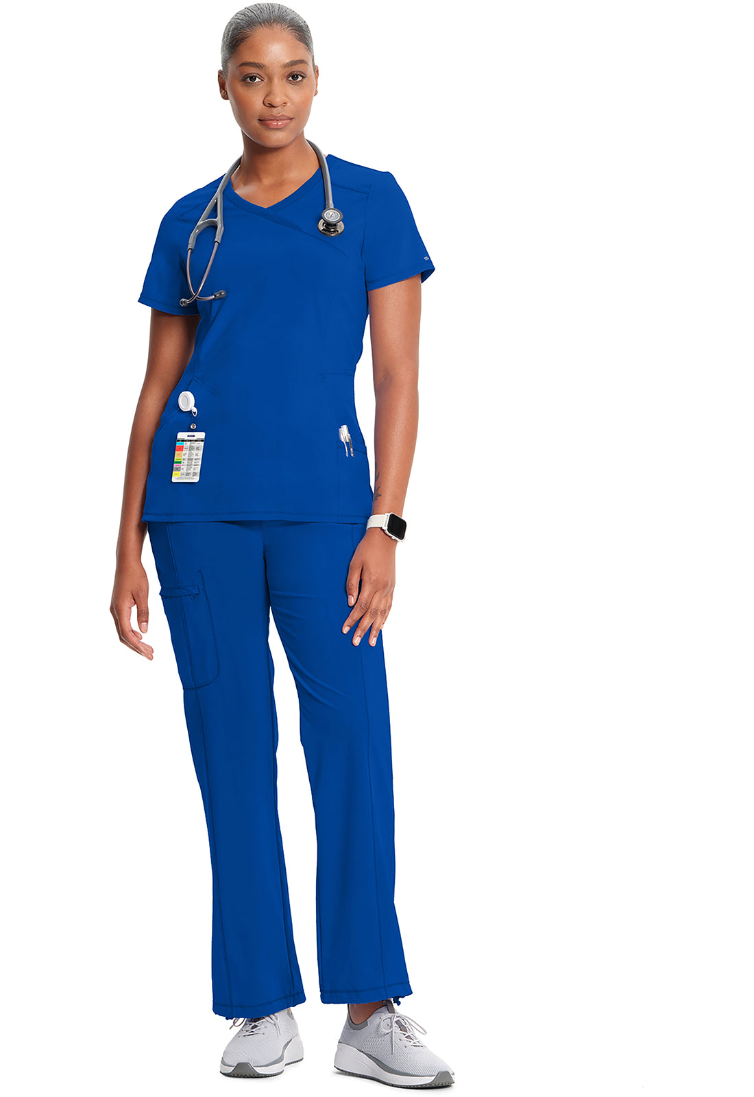 Damenkasack in Wickeloptik