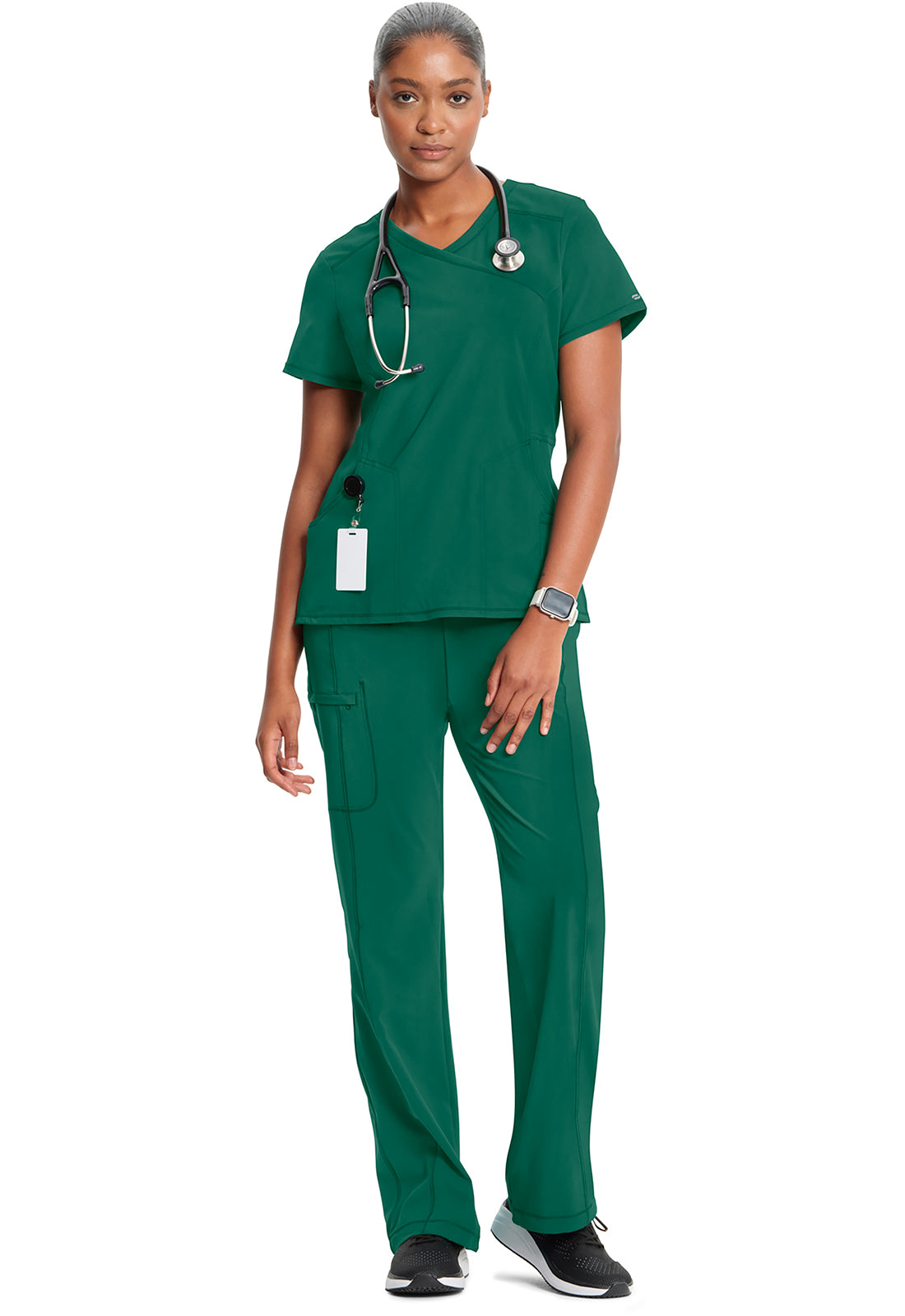 Damenkasack in Wickeloptik