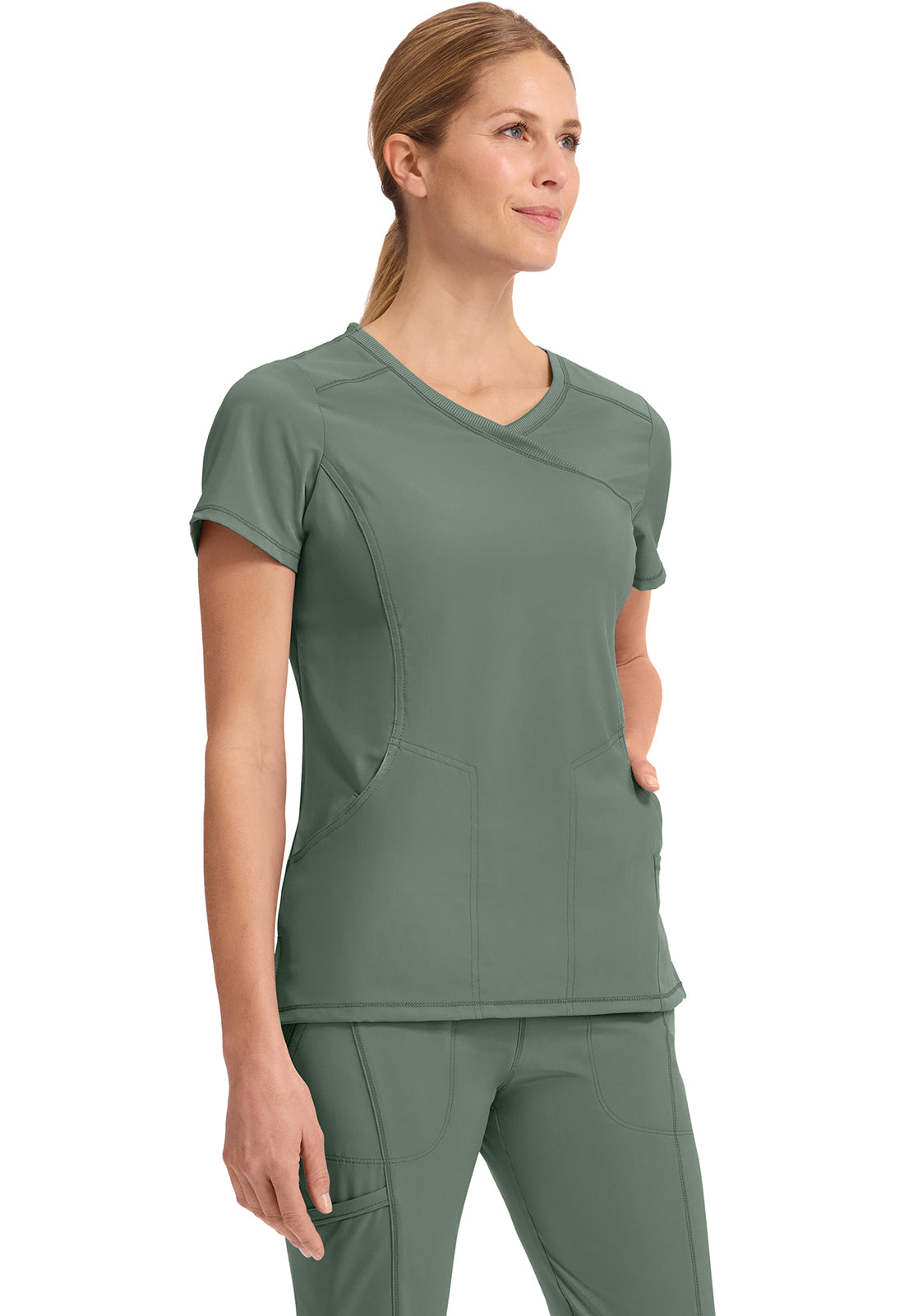 Damenkasack in Wickeloptik