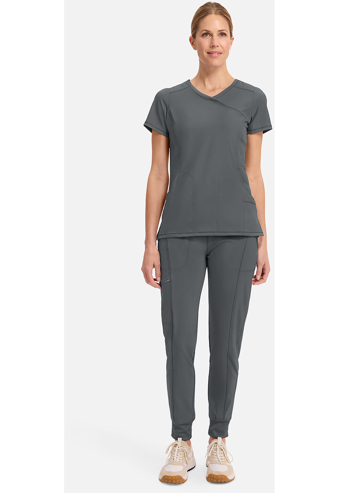 Damenkasack in Wickeloptik