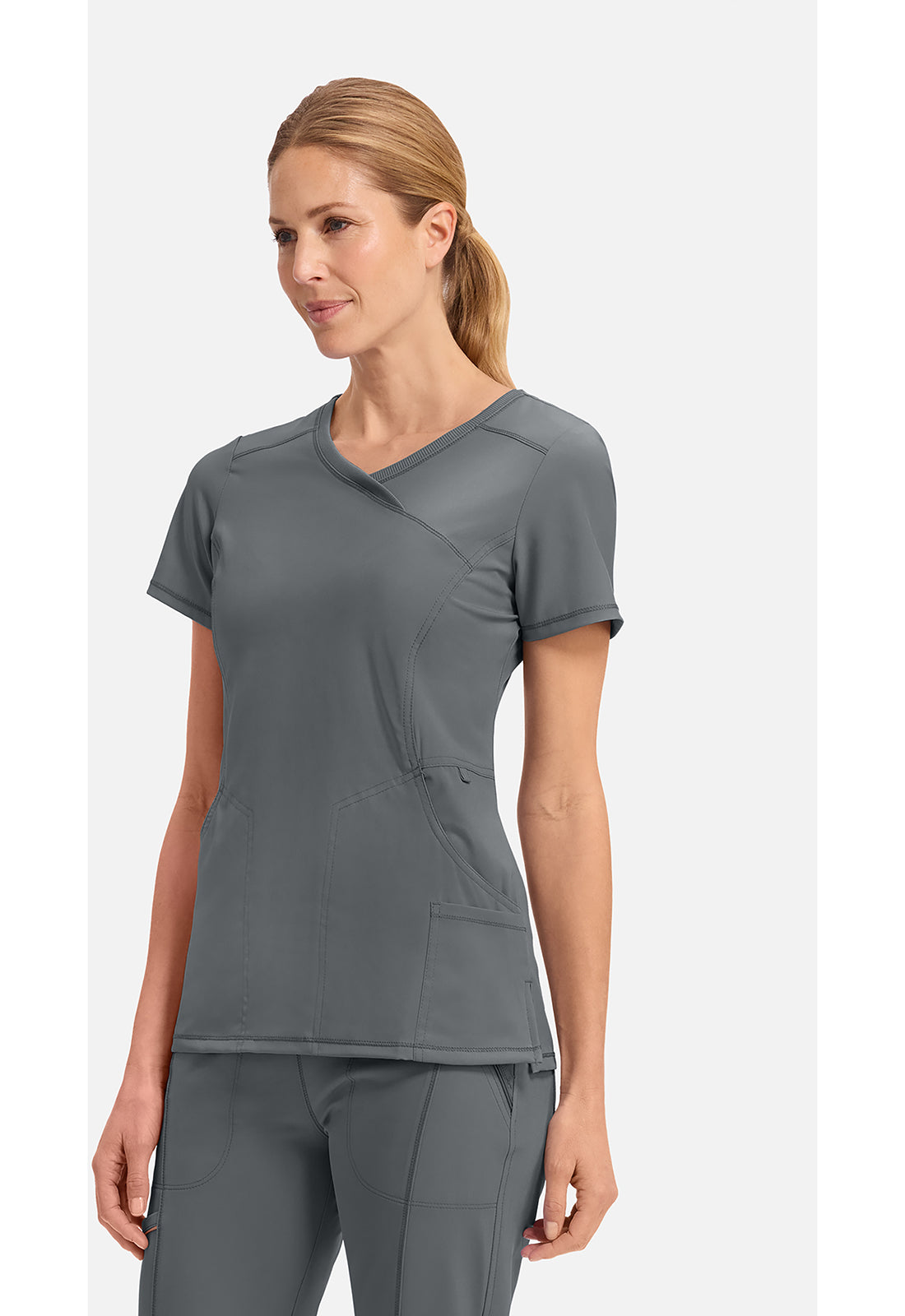 Damenkasack in Wickeloptik