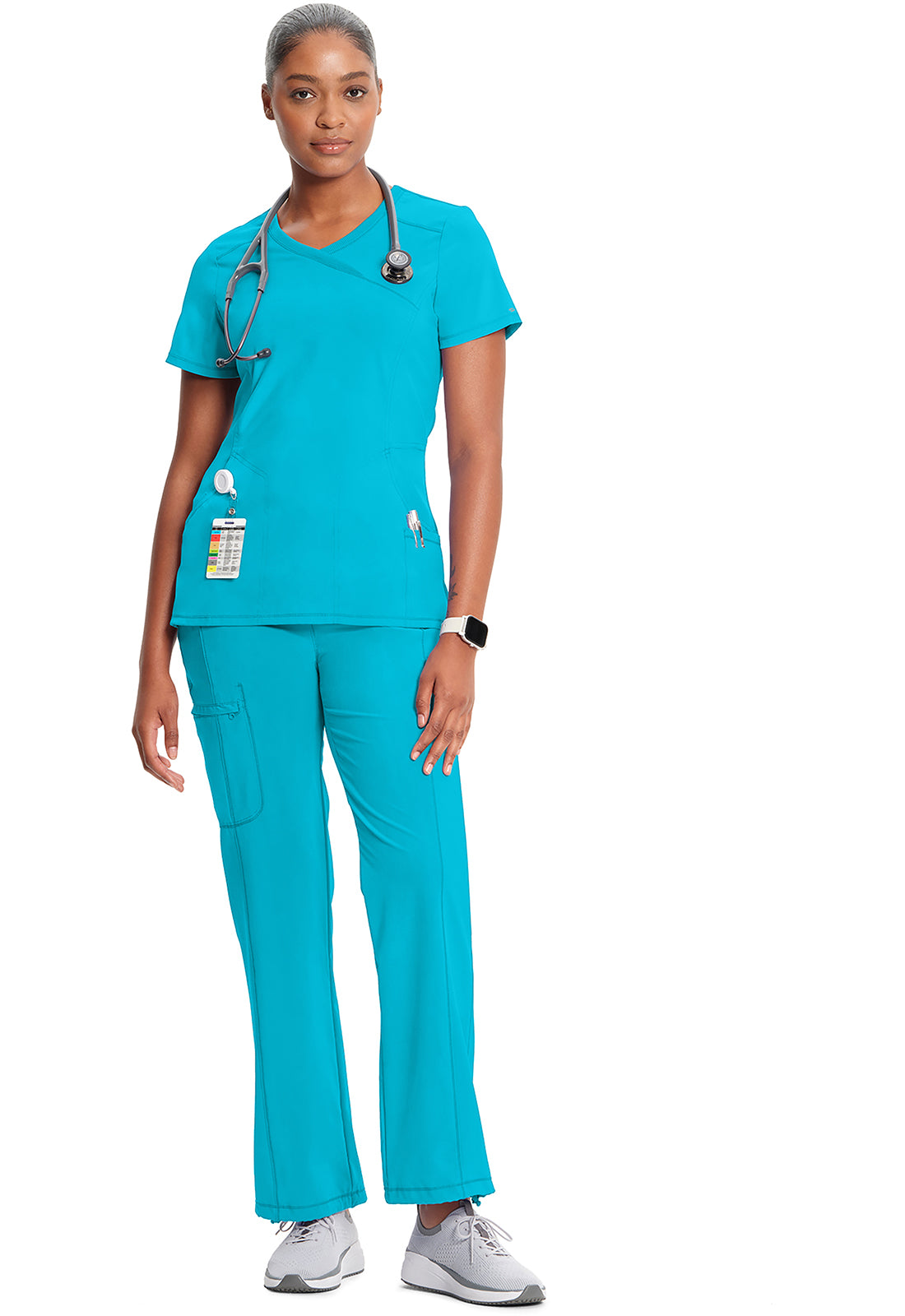 Damenkasack in Wickeloptik