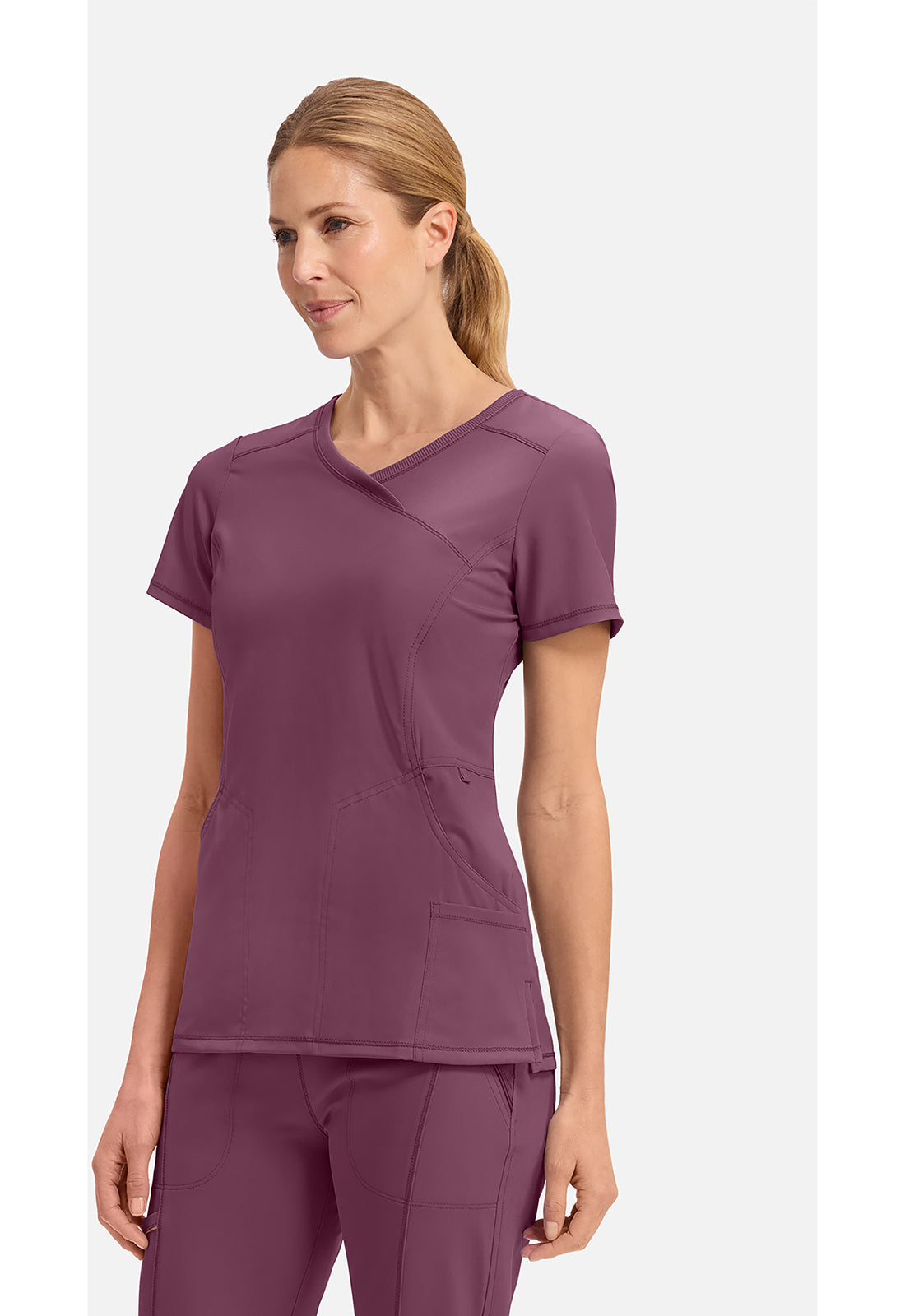 Damenkasack in Wickeloptik