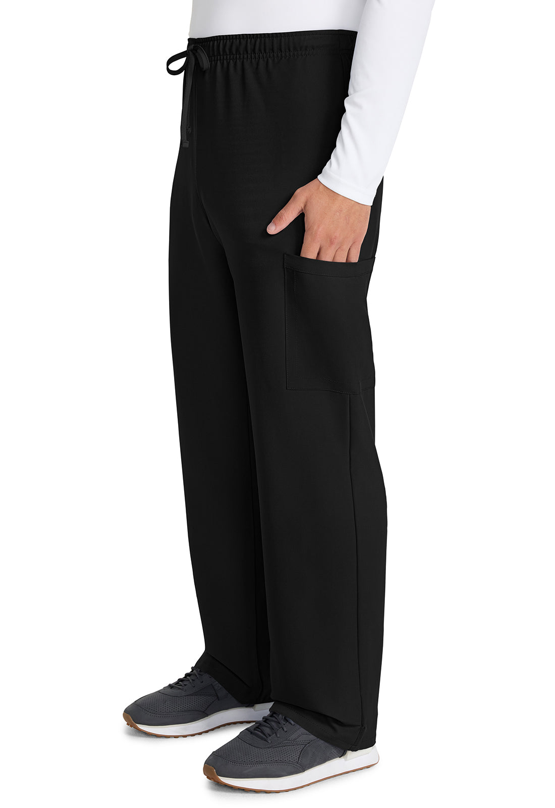 Straight Leg Hose mit Kordelzug
