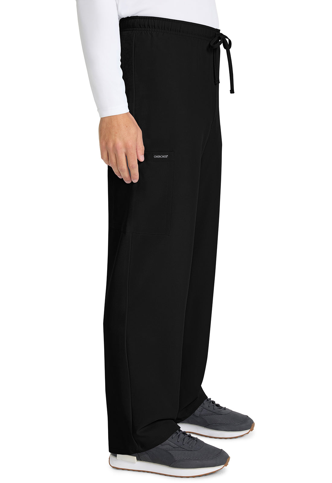 Straight Leg Hose mit Kordelzug