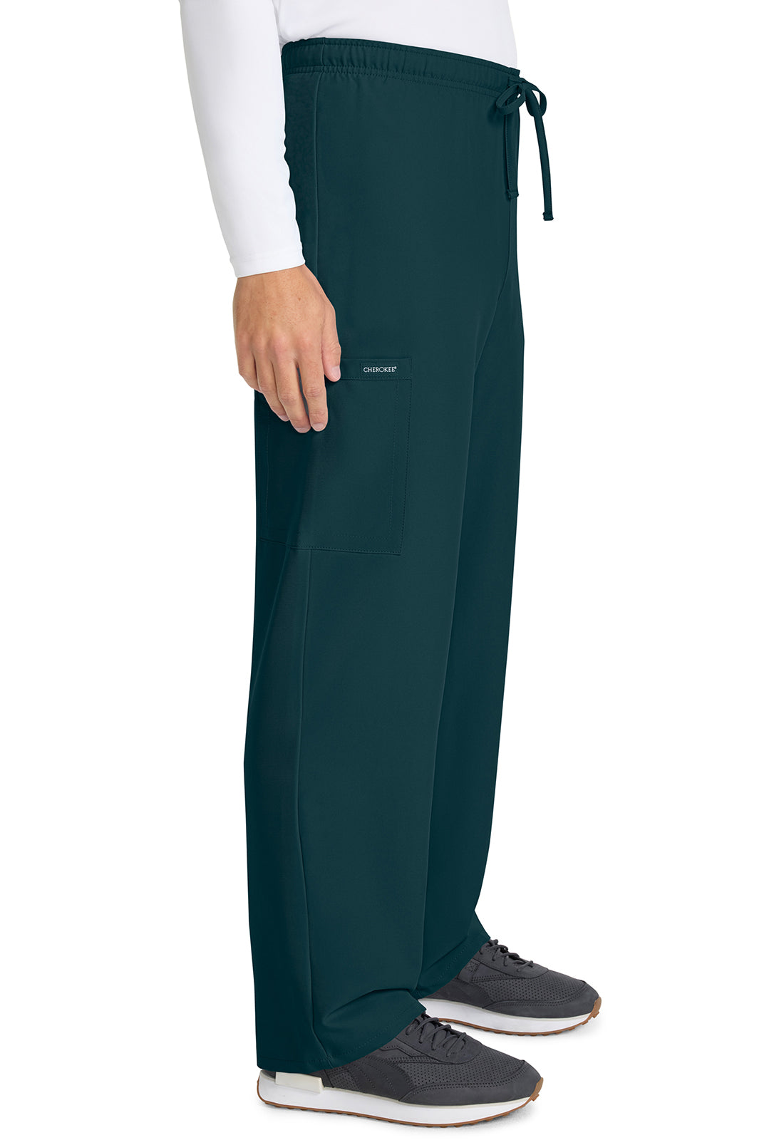 Straight Leg Hose mit Kordelzug