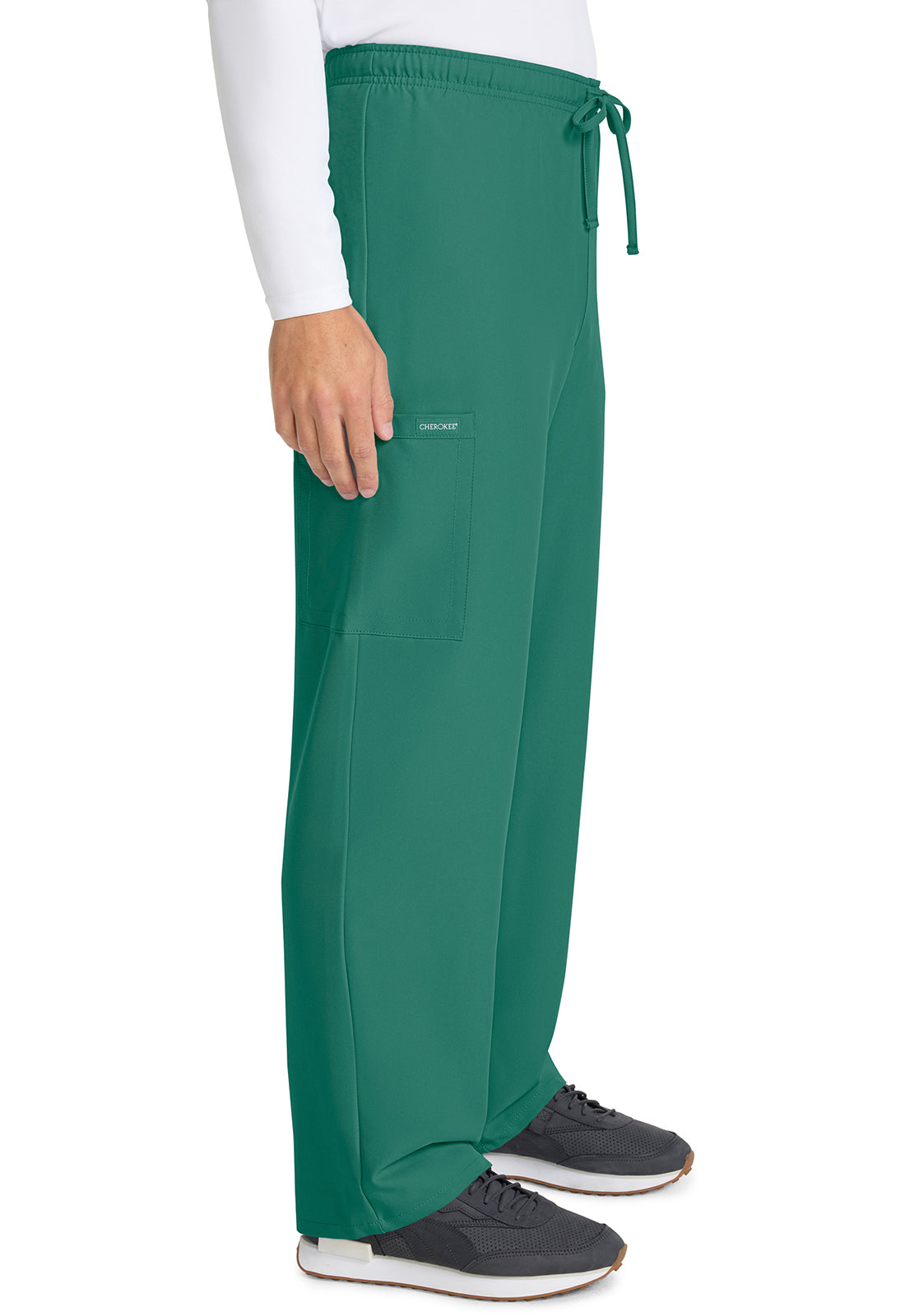 Straight Leg Hose mit Kordelzug