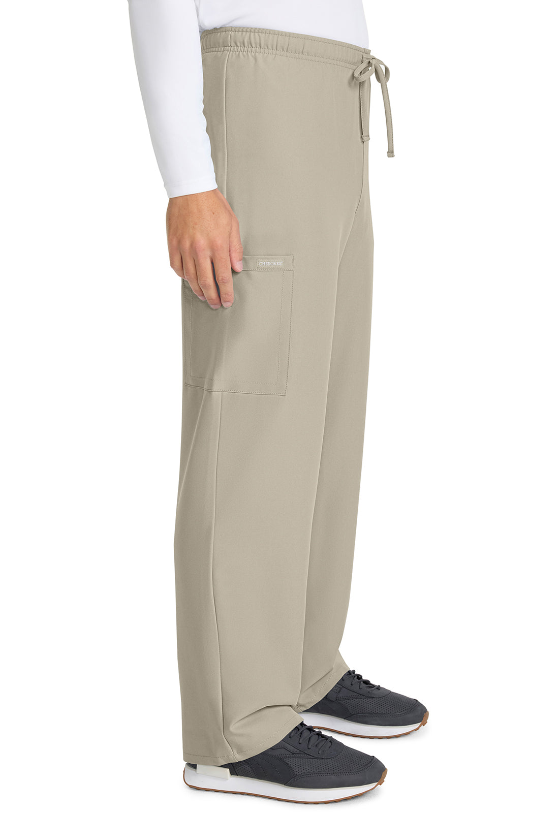 Straight Leg Hose mit Kordelzug