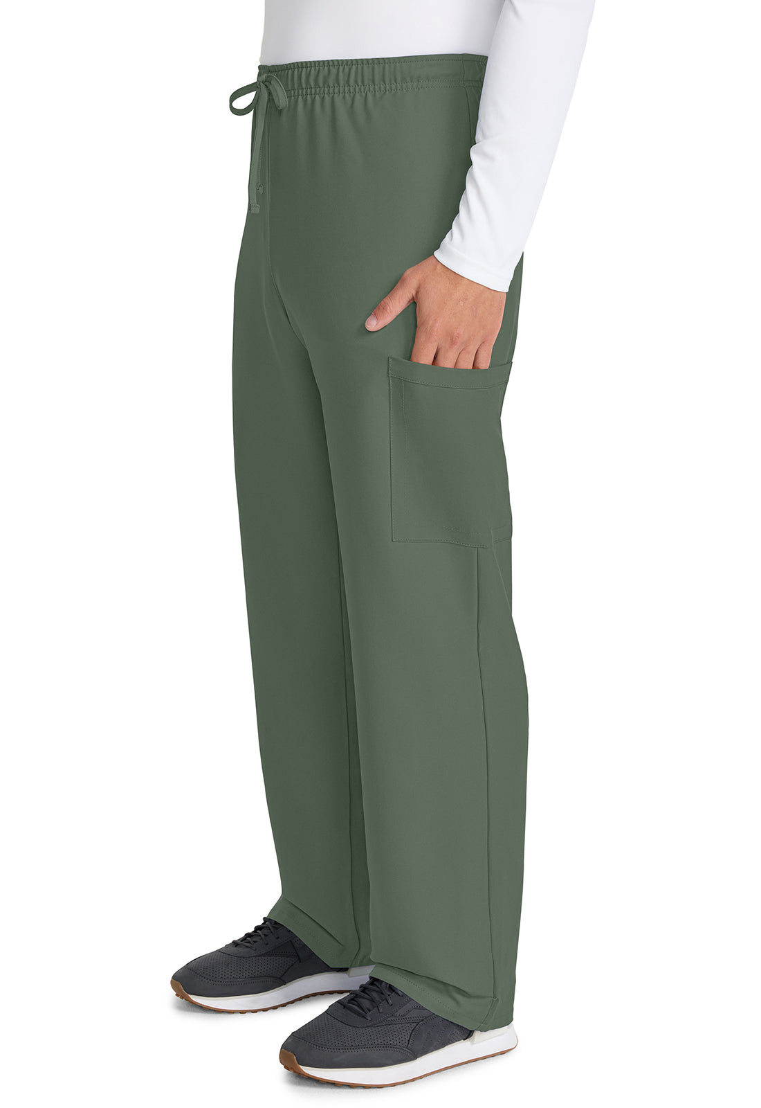 Straight Leg Hose mit Kordelzug