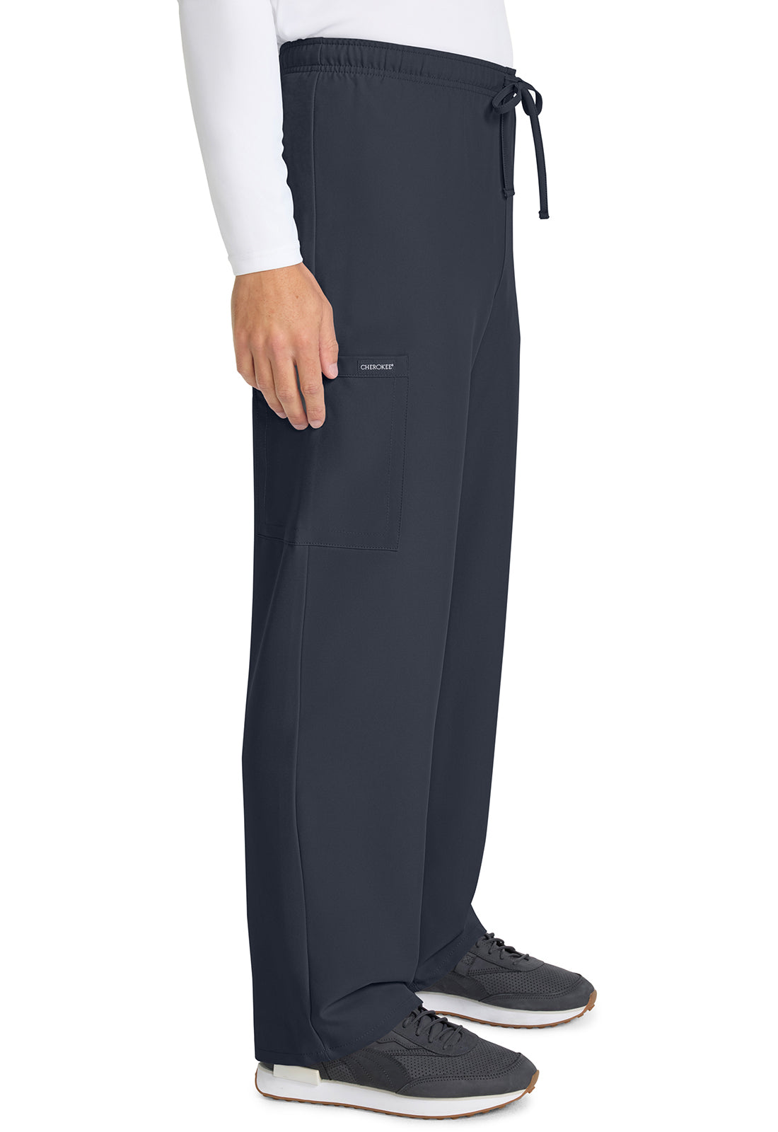 Straight Leg Hose mit Kordelzug