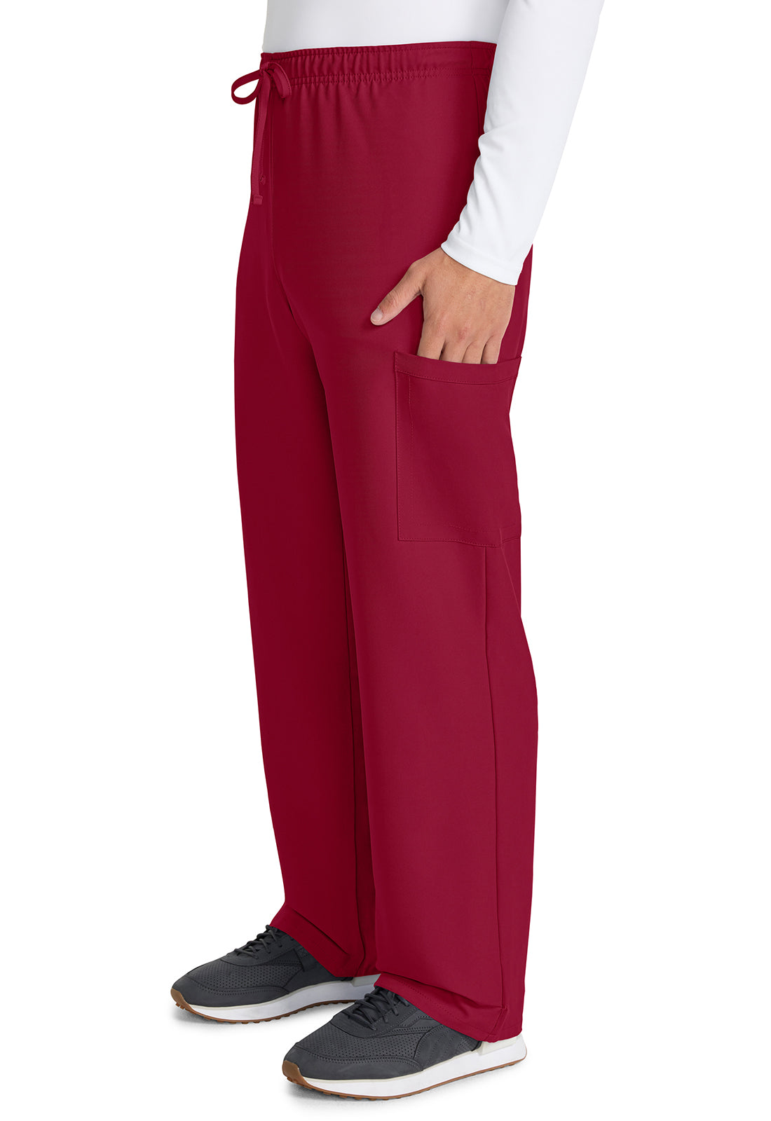 Straight Leg Hose mit Kordelzug