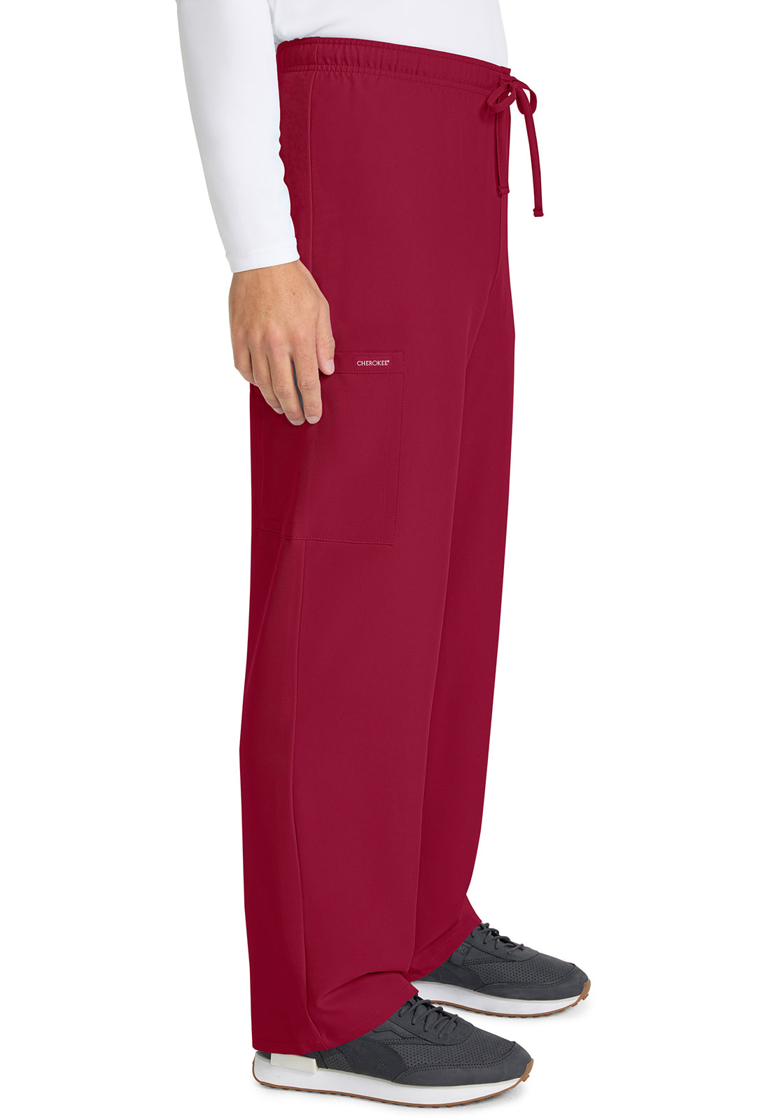 Straight Leg Hose mit Kordelzug