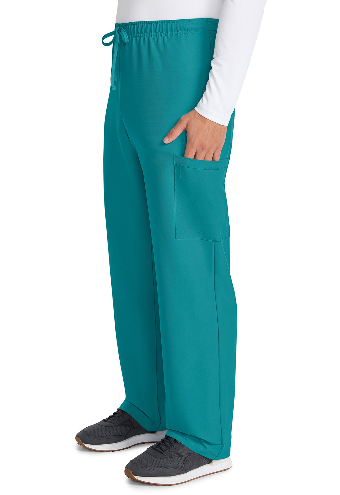 Straight Leg Hose mit Kordelzug