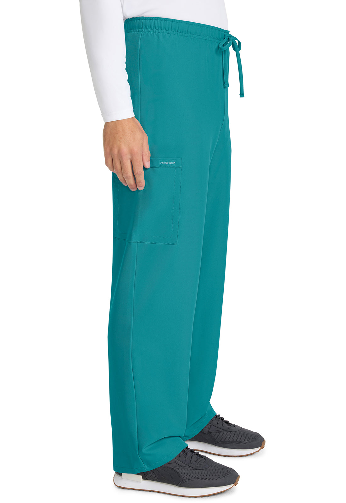 Straight Leg Hose mit Kordelzug