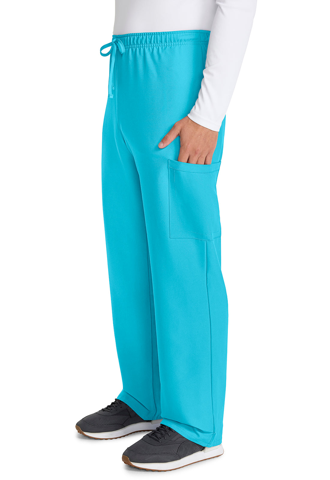 Straight Leg Hose mit Kordelzug