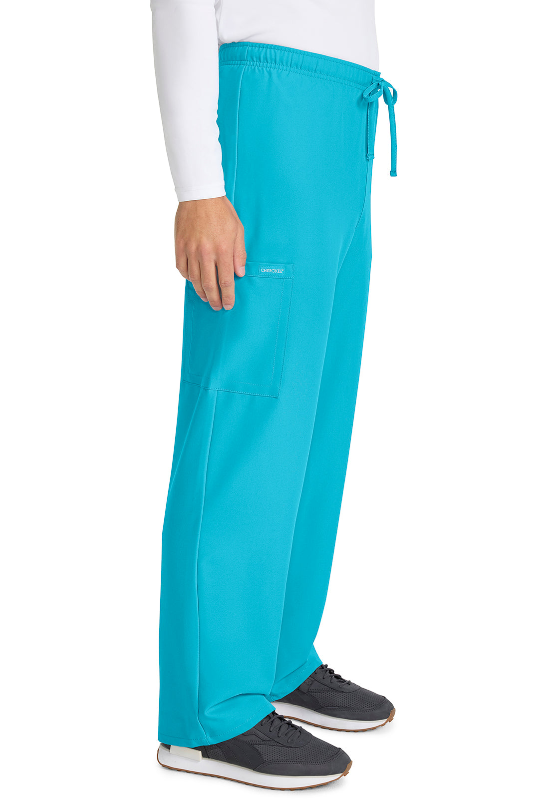 Straight Leg Hose mit Kordelzug