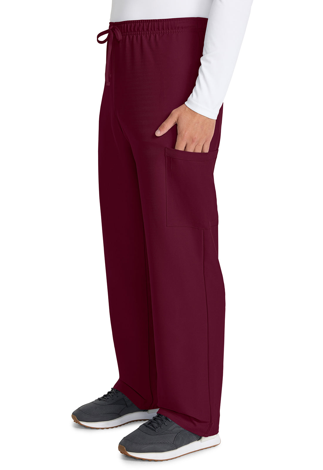 Straight Leg Hose mit Kordelzug