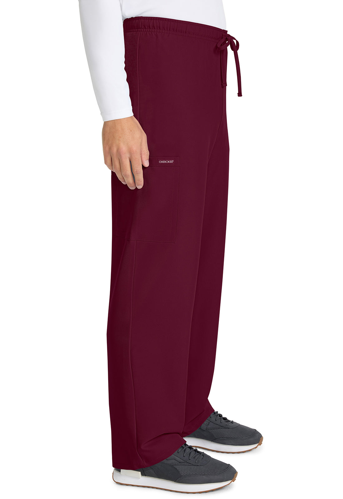 Straight Leg Hose mit Kordelzug