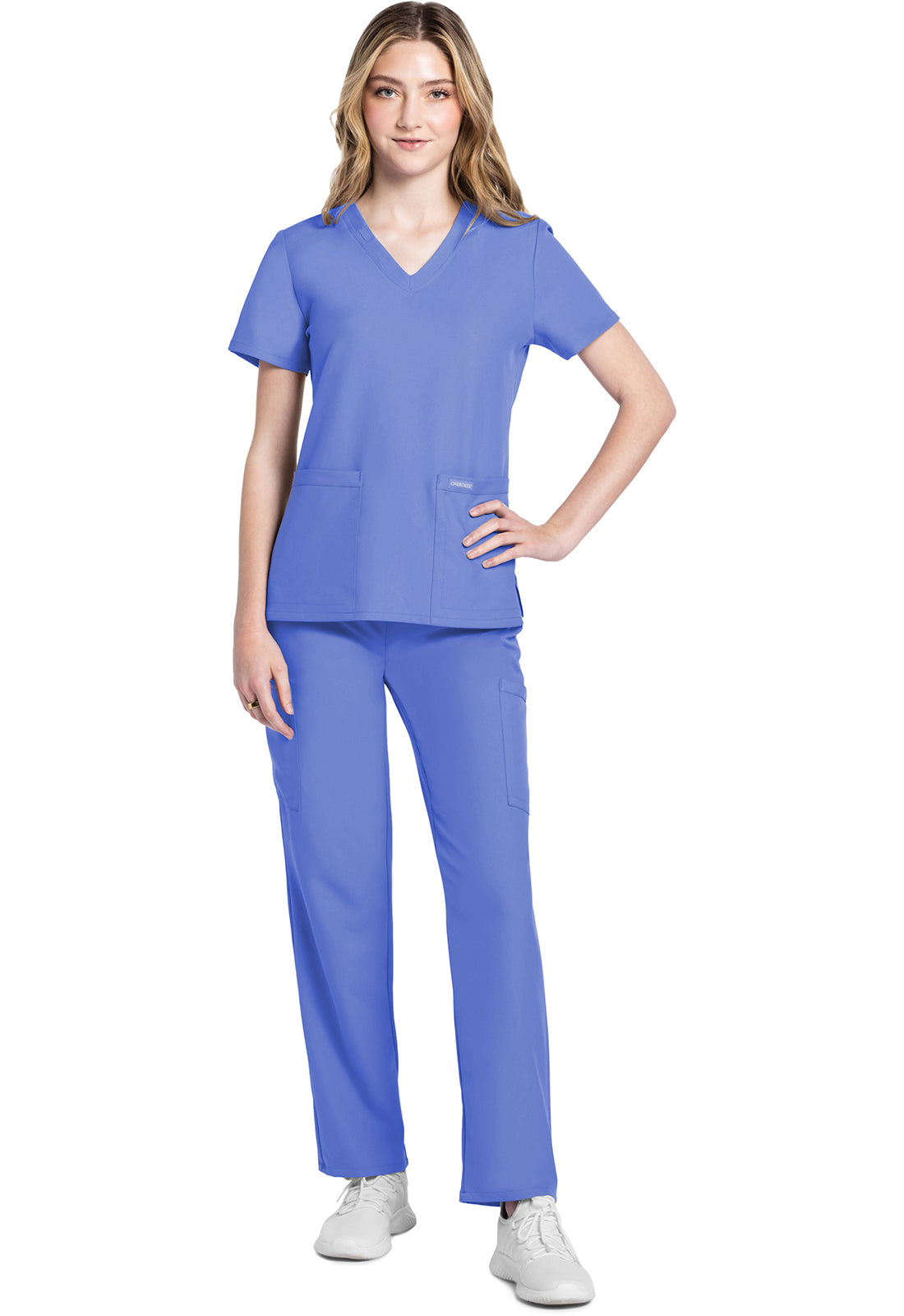 Damenkasack mit V-Ausschnitt