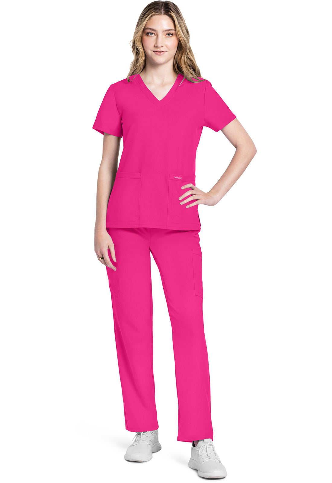 Damenkasack mit V-Ausschnitt