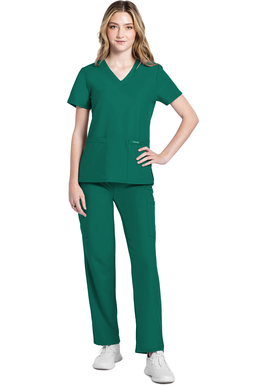 Damenkasack mit V-Ausschnitt