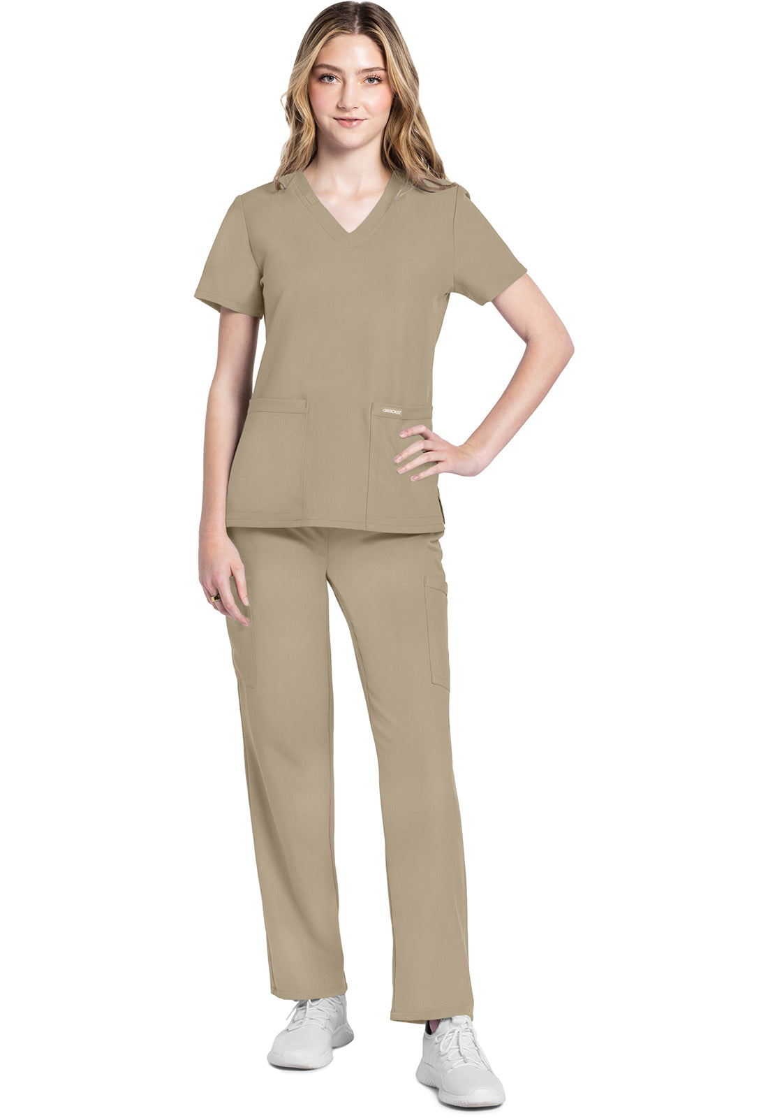 Damenkasack mit V-Ausschnitt