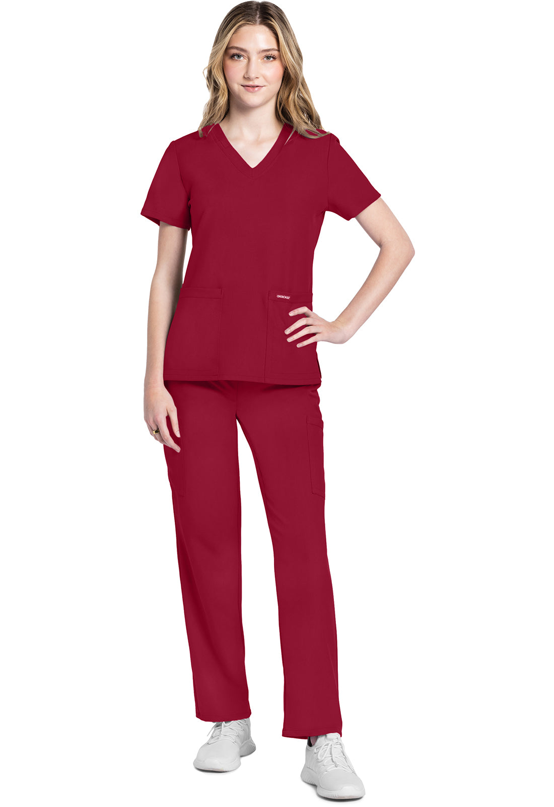 Damenkasack mit V-Ausschnitt