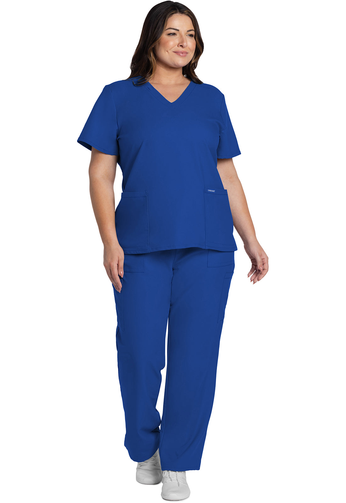 Damenkasack mit V-Ausschnitt