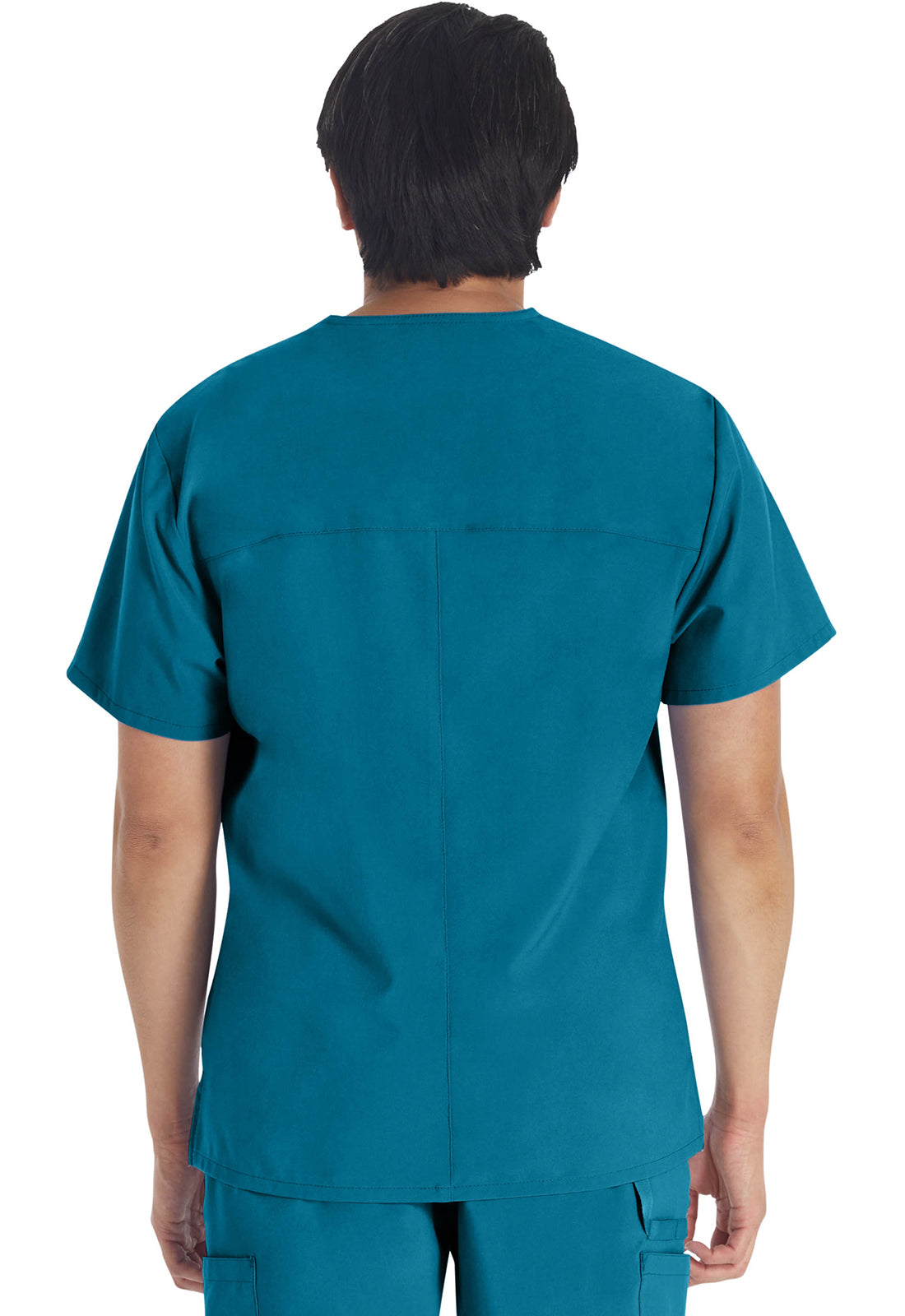 Herren Stretch-Kasack mit V-Ausschnitt