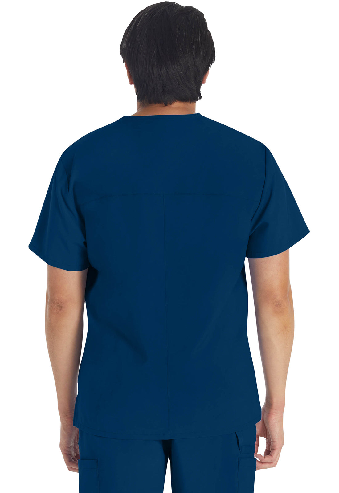 Herren Stretch-Kasack mit V-Ausschnitt