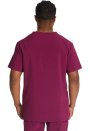 Herren Stretch-Kasack mit V-Ausschnitt