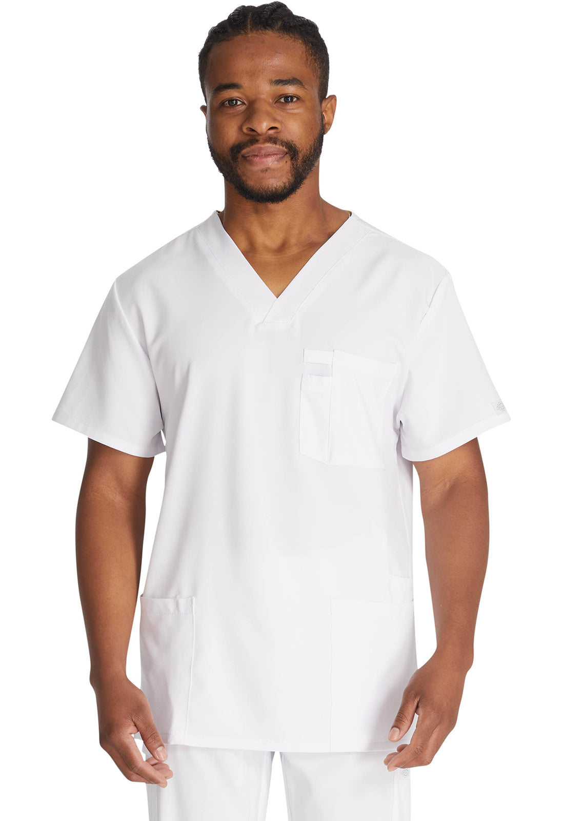 Herren Stretch-Kasack mit V-Ausschnitt