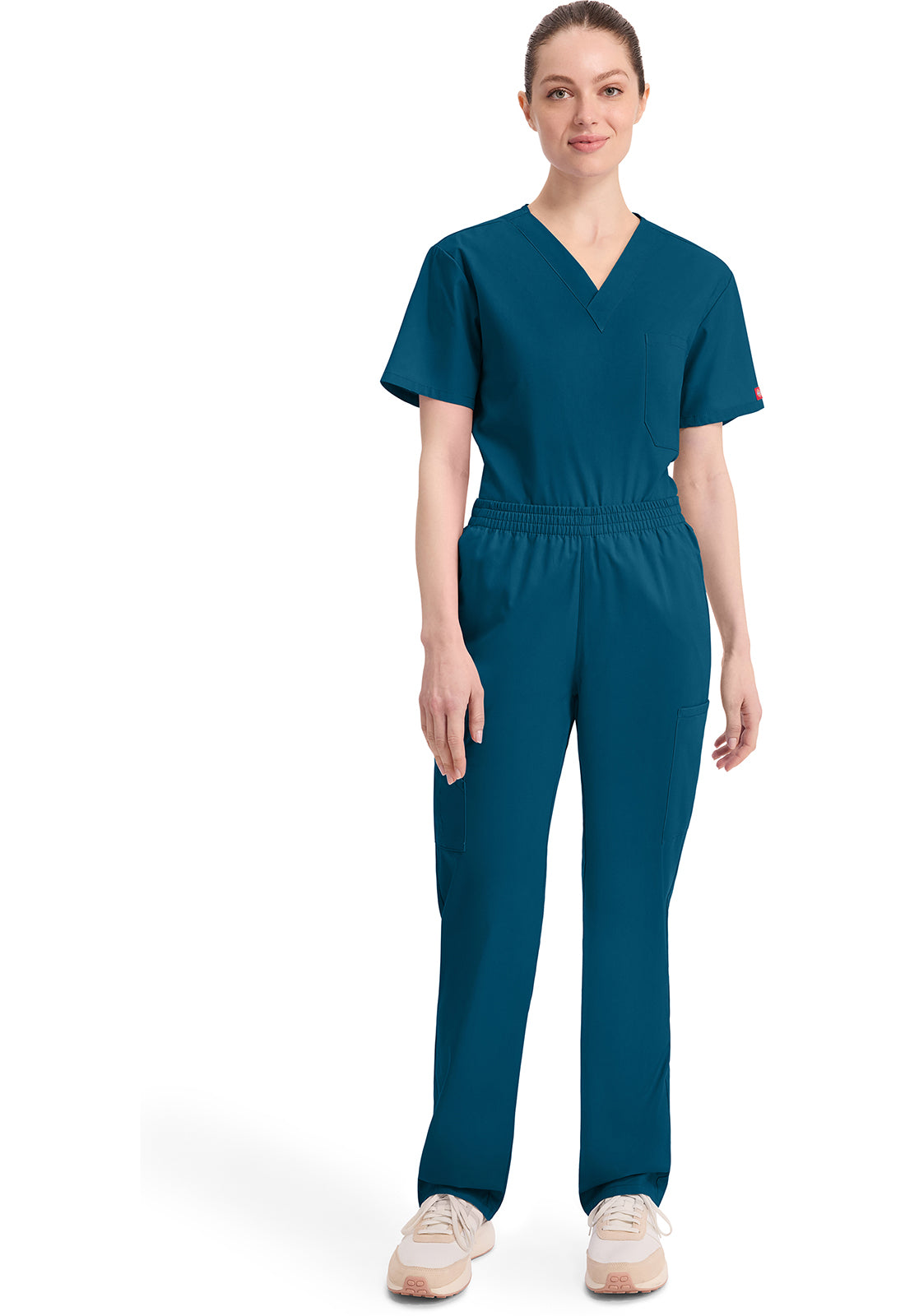 Damen Schlupfhose mit Cargotaschen