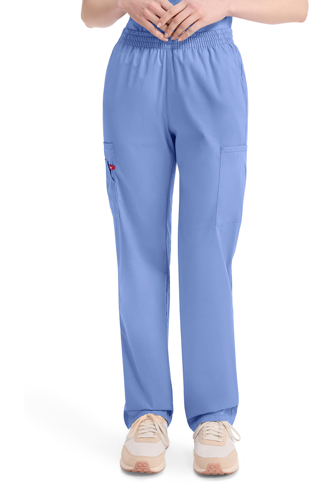 Damen Schlupfhose mit Cargotaschen