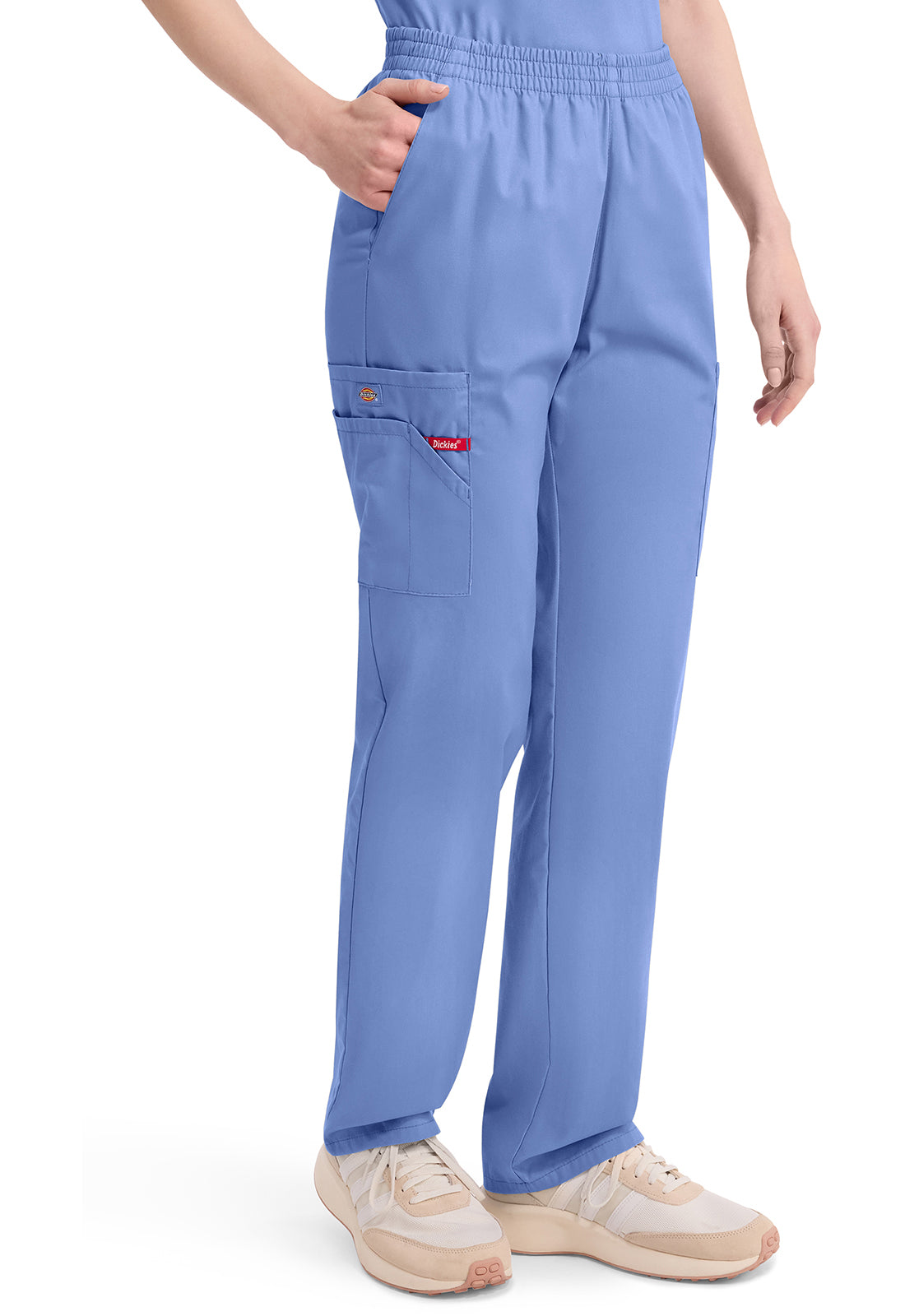 Damen Schlupfhose mit Cargotaschen